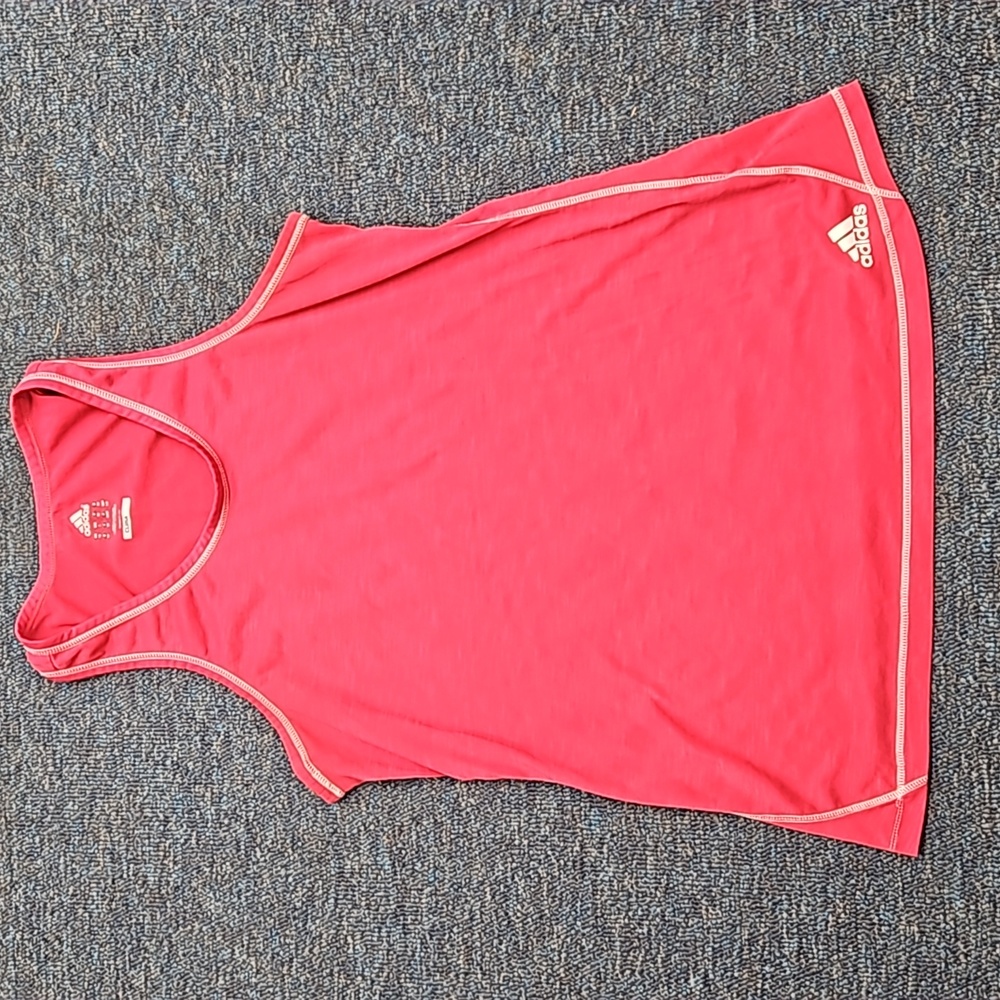 Adidas size L climalite running tanktop.